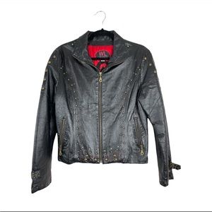 Wilson’s leather LOVE & PEACE jacket